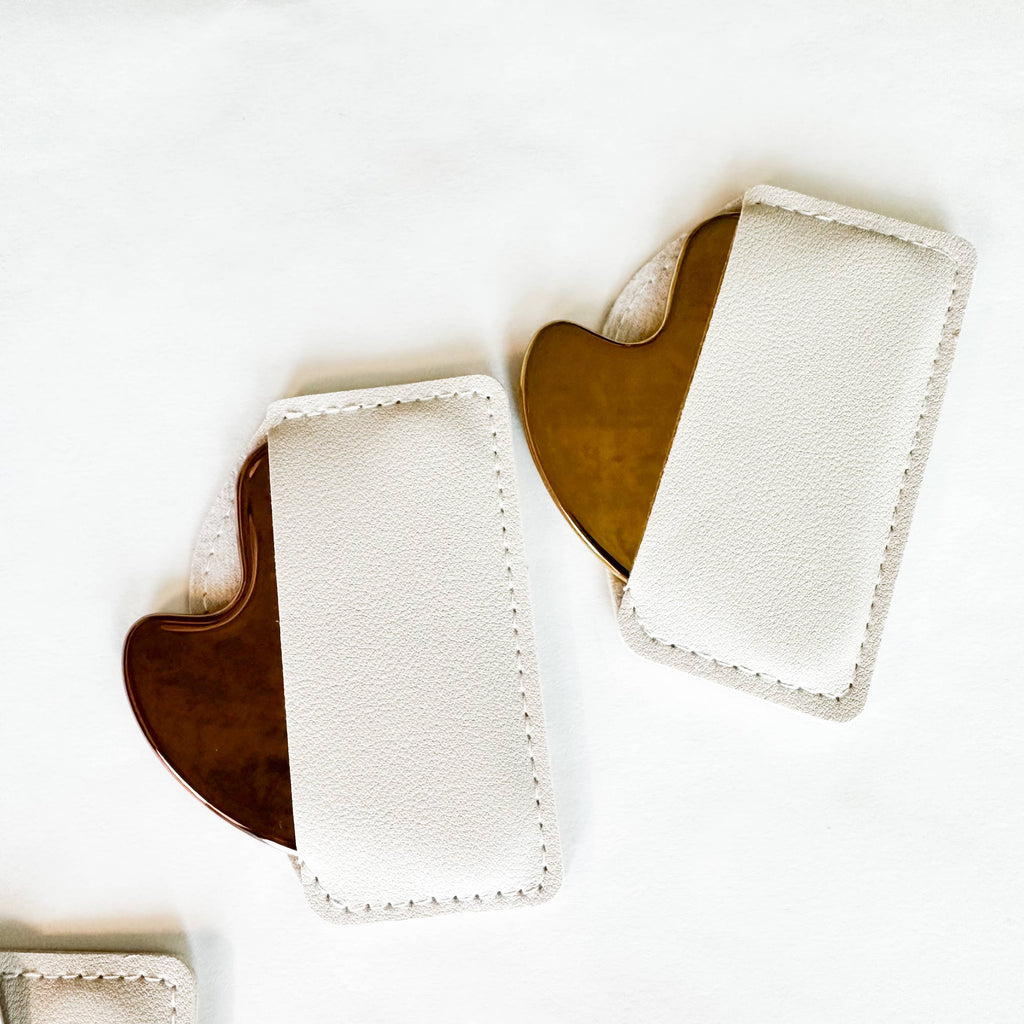 BOUTIQUE Stainless Steel Gua Sha | Rose Gold