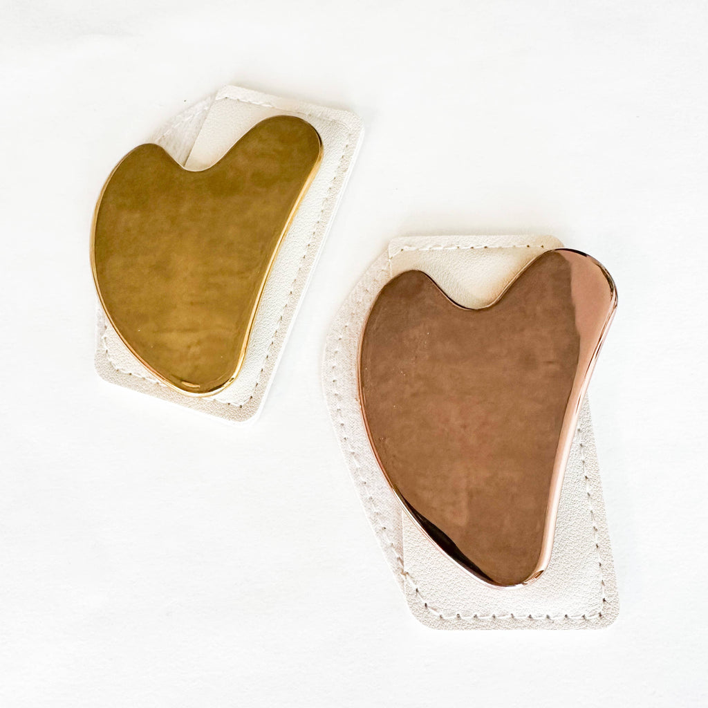 BOUTIQUE Stainless Steel Gua Sha | Gold