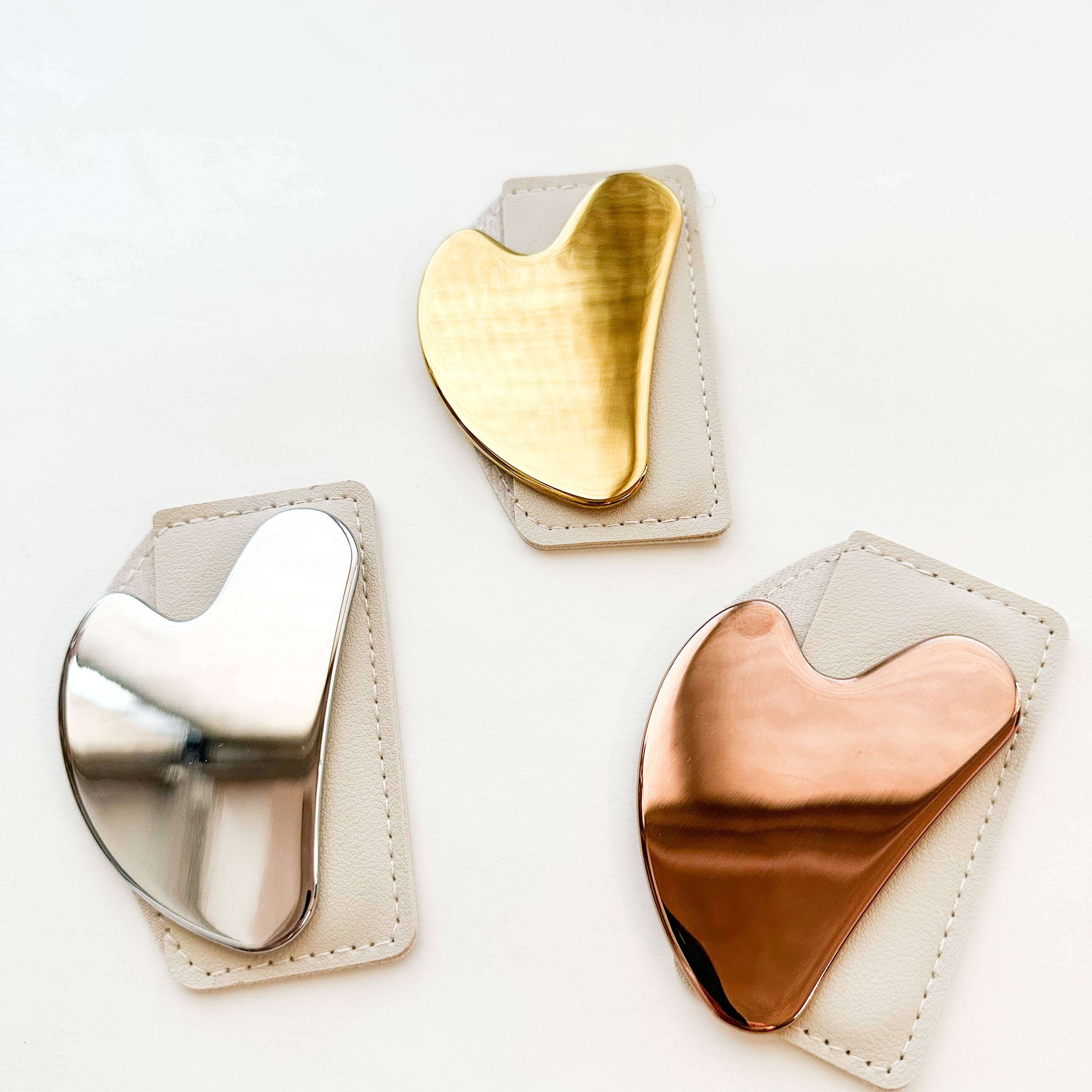 BOUTIQUE Stainless Steel Gua Sha | Gold