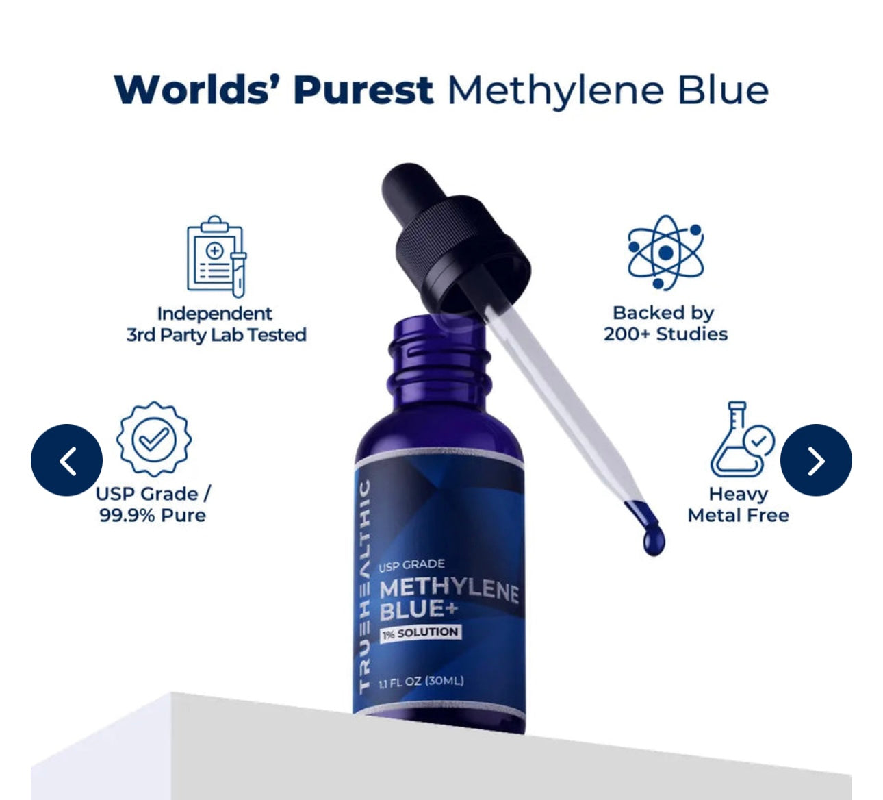 TRUEHEALTHIC Methylene Blue +
