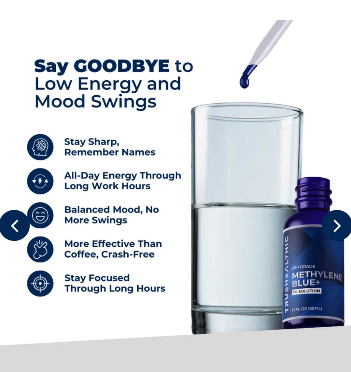 TRUEHEALTHIC Methylene Blue +