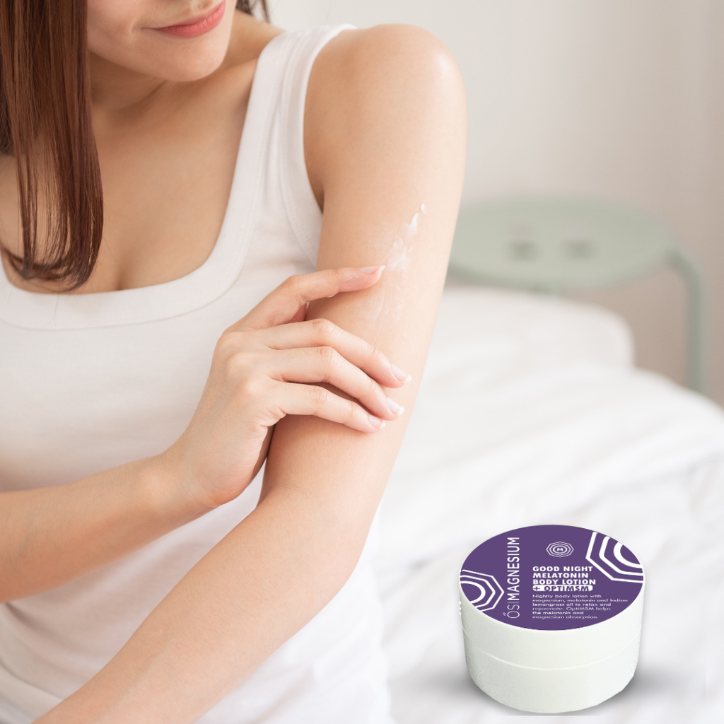 ŐSIMAGNESIUM Body Lotion + Melatonin + OptiMSM-0.25oz SAMPLE