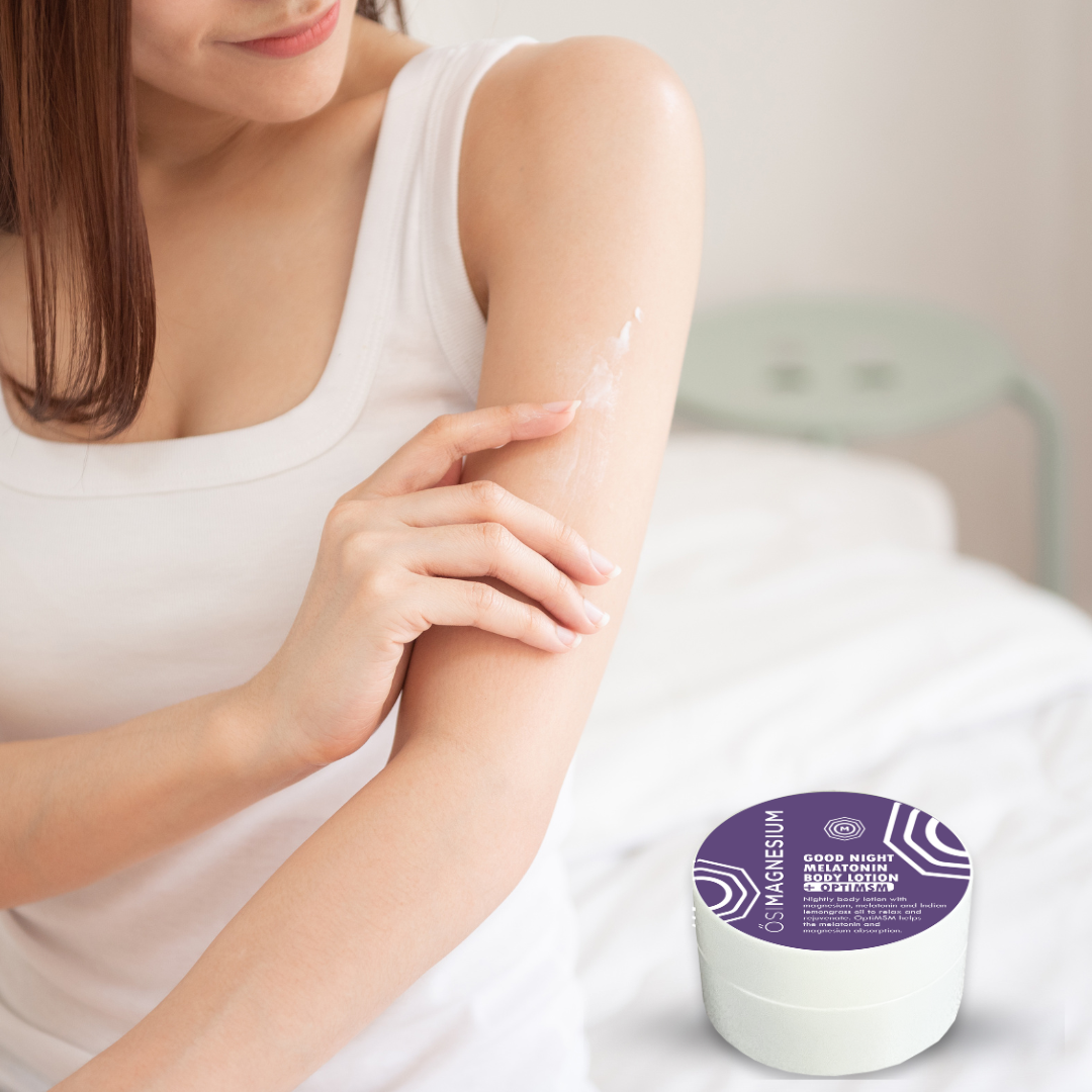 ŐSIMAGNESIUM Body Lotion + Melatonin + OptiMSM-0.25oz SAMPLE